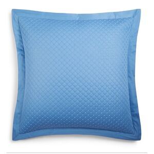 Charter Club 2 Quilted Cotton Sham, European 26” X 26”